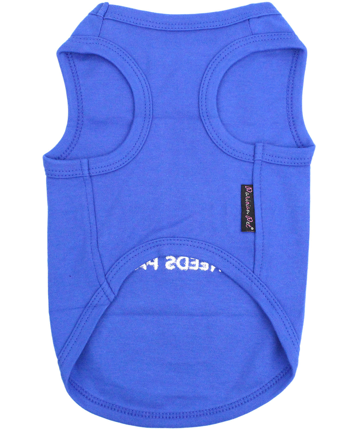 Parisian Pet Awesome Dog & Cat T-Shirt  Comfortable & Lightweight Cotton, Funny Novelty Pet Shirt  Blue