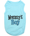 Parisian Pet Mommys Boy Cotton Dog Apparel-Light Blue