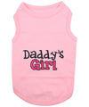 Parisian Pet Daddys Girl Pet Shirt-Pink