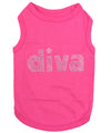 Parisian Pet Diva Dog T-Shirt-Pink