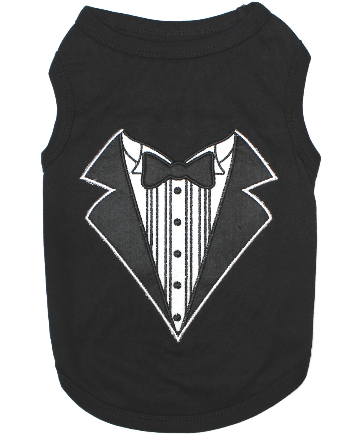 Parisian Pet Tuxedo Stylish Dog Outfit – Premium Cotton Formal Wear for Special Occasions, Black