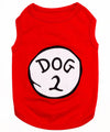 Parisian Pet Dog 2 Funny Slogan Dog T-Shirt-Red