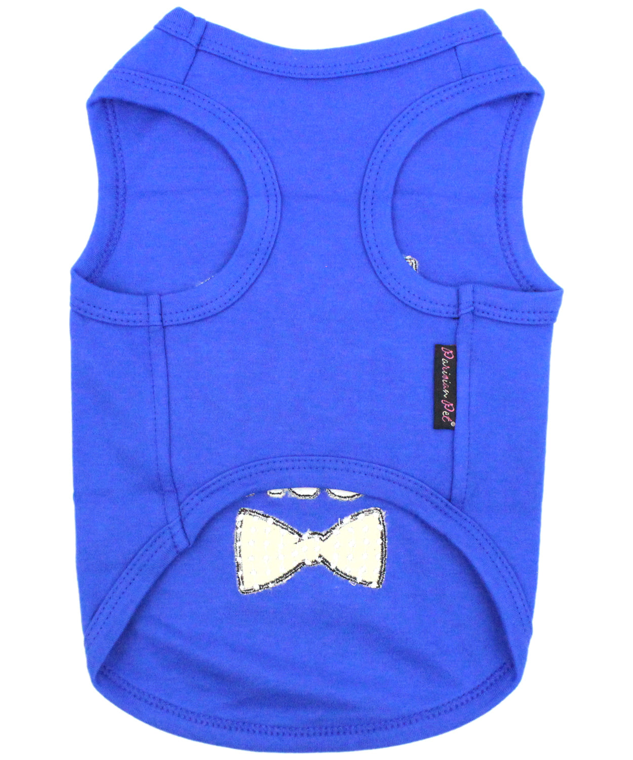 Parisian Pet Little Brother Dog Shirt - Dog Sibling Shirt for Dogs & Cats, Blue