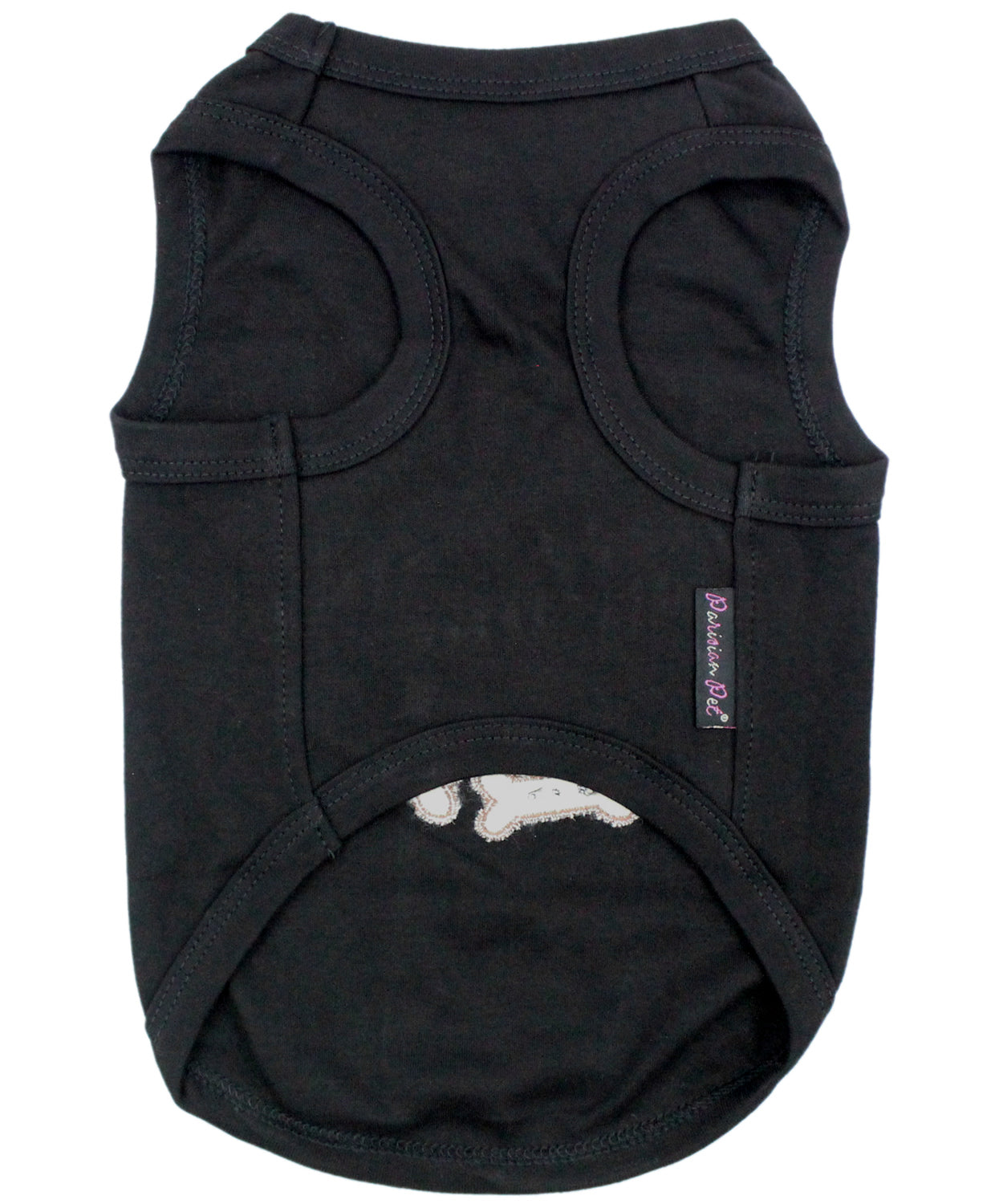 Parisian Pet Got Treats? Novelty Dog Apparel  Fun Embroidered Pet Wear for Dogs & Cats, Black