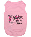 Parisian Pet XOXO Soft Cotton Slogan Dog T-Shirt-Pink
