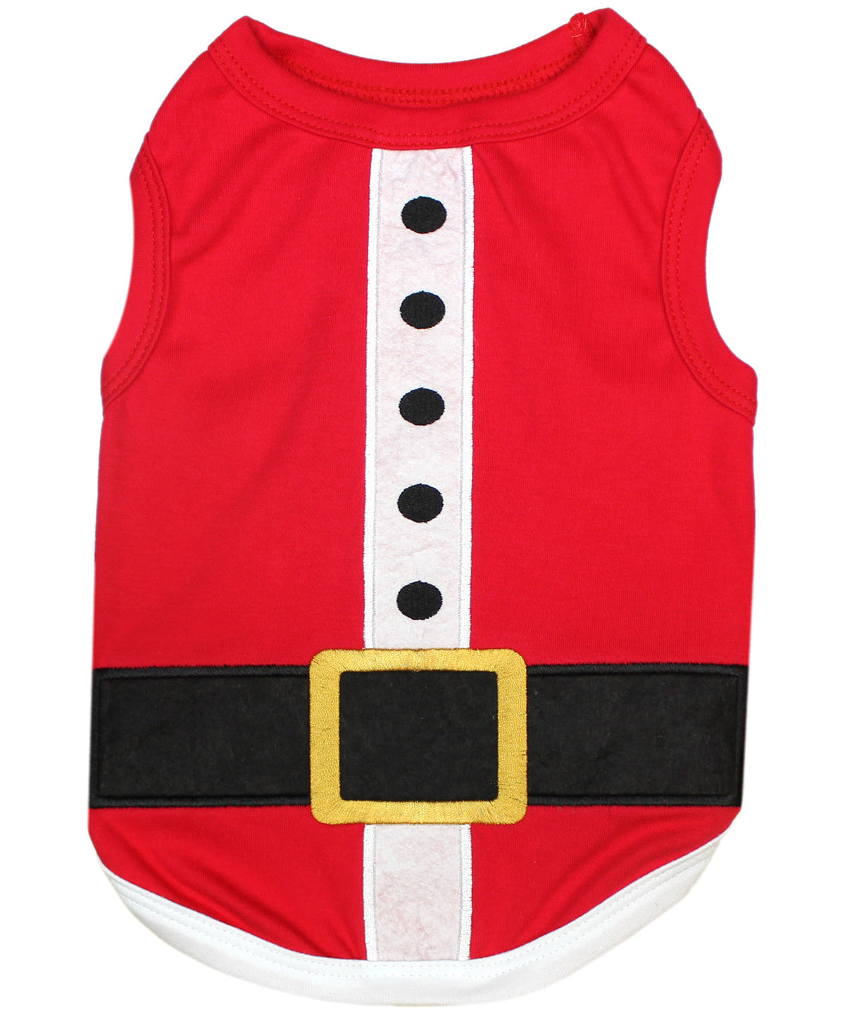 Parisian Pet SantaDog T-Shirt-Red