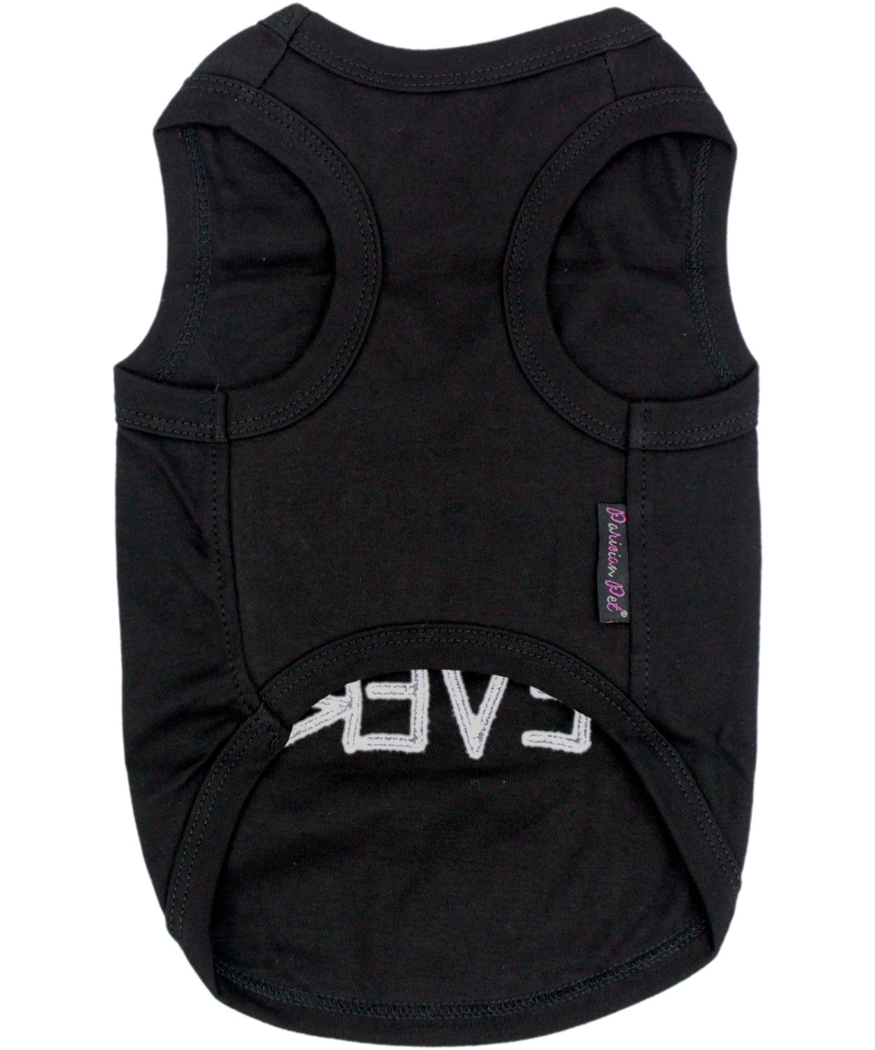 Parisian Pet Best Dog Ever Cute Slogan Dog T-Shirt  Premium Cotton Pet Wear for Small Dogs & Cats, Black-Valentines Day