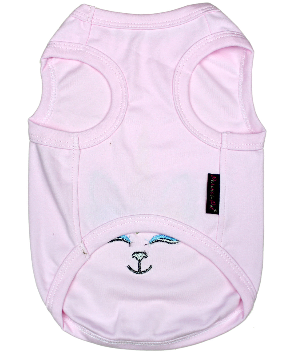 Parisian Pet Unicorn Embroidered Dog Shirt  Magical Cotton Pet T-Shirt for Dogs & Cats, Pink