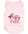 Parisian Pet Pretty in Pink Fashionable Pink Pet T-Shirt