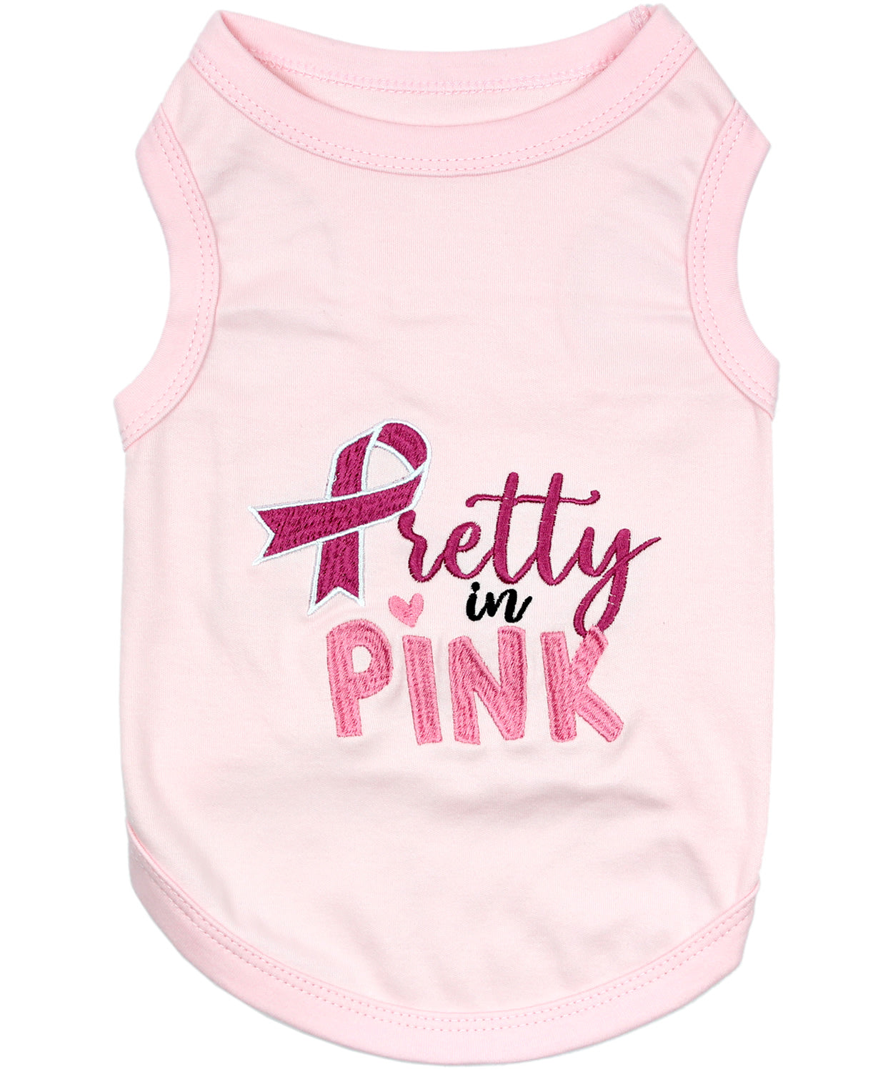 Parisian Pet Pretty in Pink Fashionable Pink Pet T-Shirt