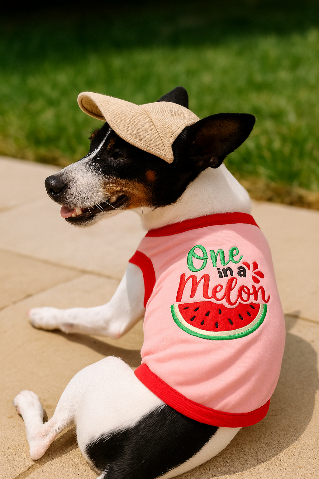 Parisian Pet One in a Melon Dog T-Shirt-Pink