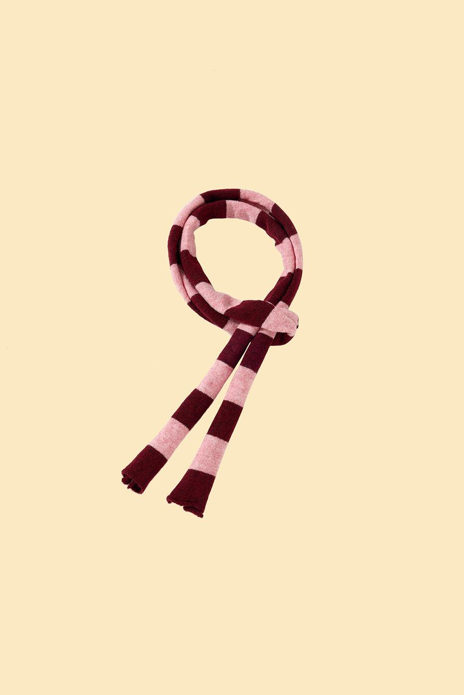 Ros Bliss Thin Useless Striped Scarf