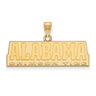 10k Yellow Gold U. of Alabama Small Script Pendant