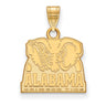 14k Yellow Gold U. of Alabama Small Logo Pendant