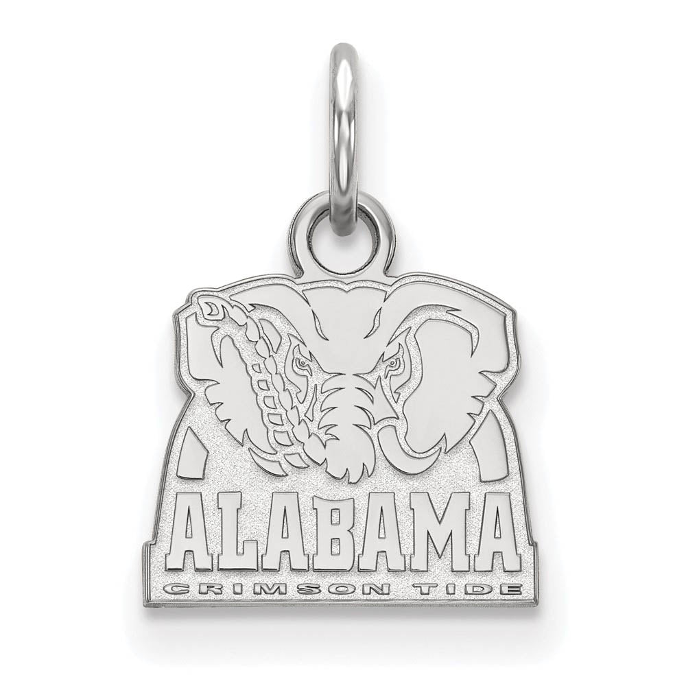 10k White Gold U. of Alabama XS (Tiny) Logo Charm or Pendant