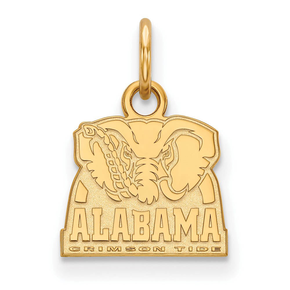14k Yellow Gold U. of Alabama XS (Tiny) Logo Charm or Pendant