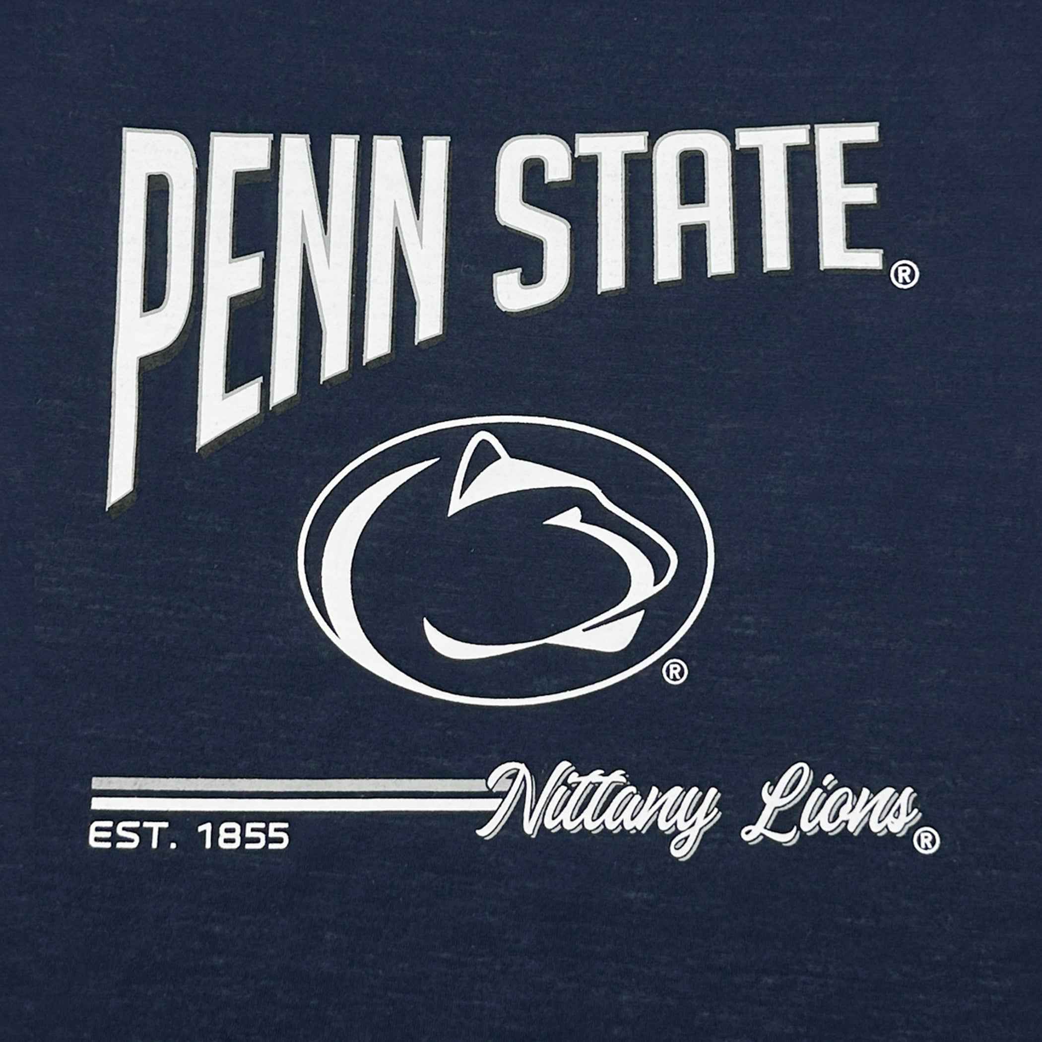 NCAA Pennsylvania State University Nittany Lions Bold City Text Dog T-Shirt