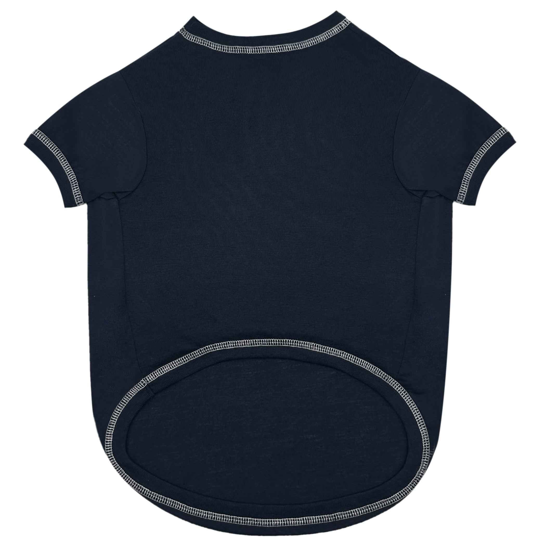 NCAA Pennsylvania State University Nittany Lions Striped Text Dog T-Shirt