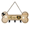 SAN DIEGO PADRES BONE SHAPE SIGN WITH HOOKS