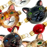 Palatial Cats Glass Tree Garland