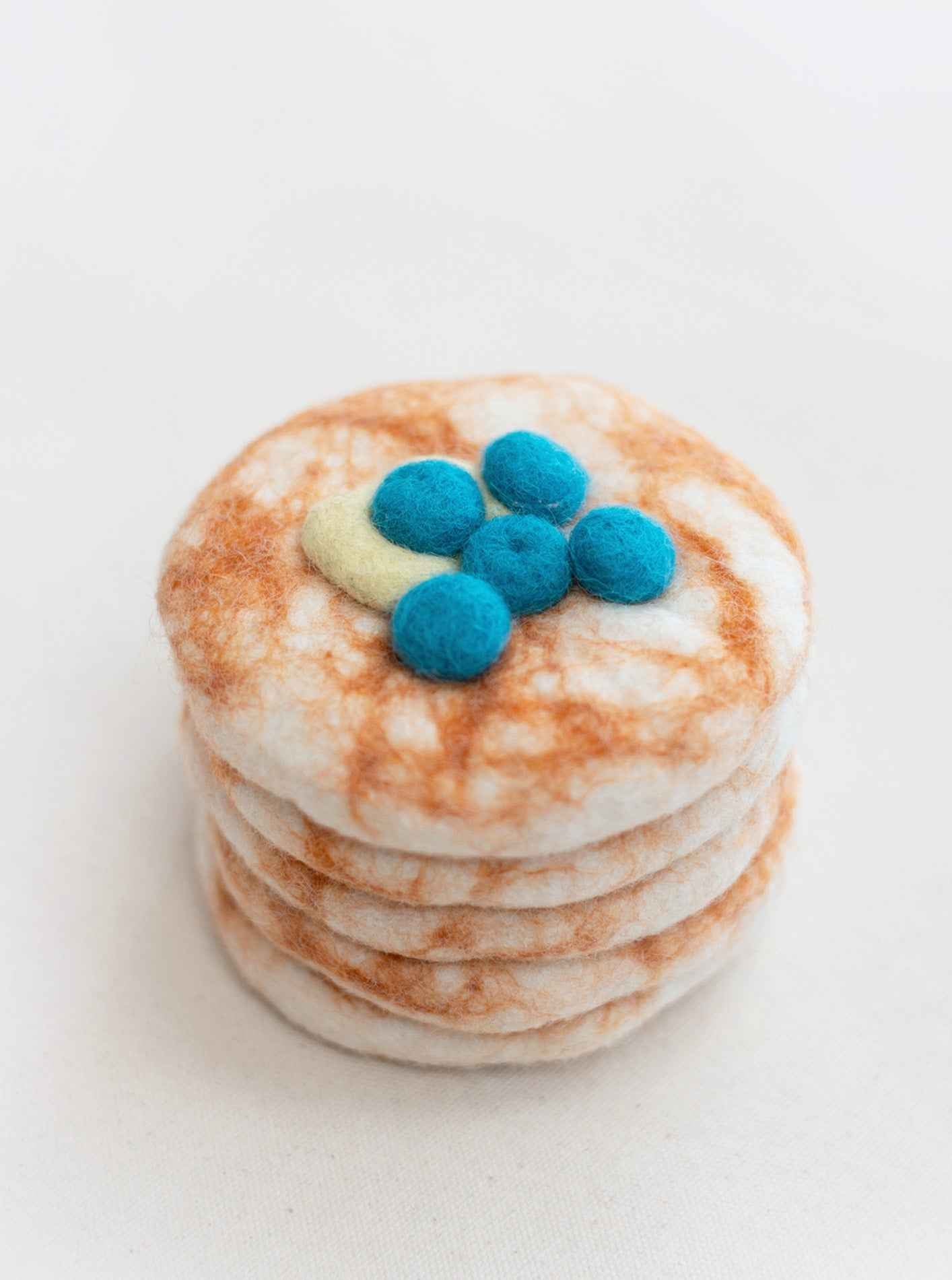 Stack of Pancakes Wool Dog & Cat Toy