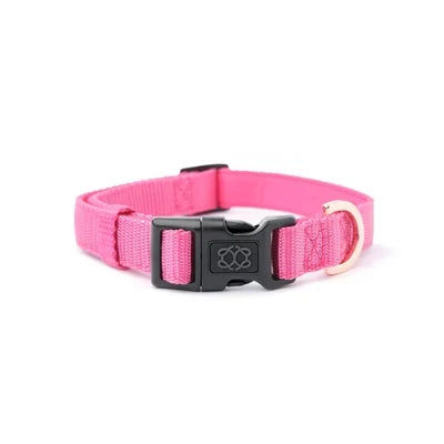 DOGISTRY City Dog Collar - Park Ave Pink