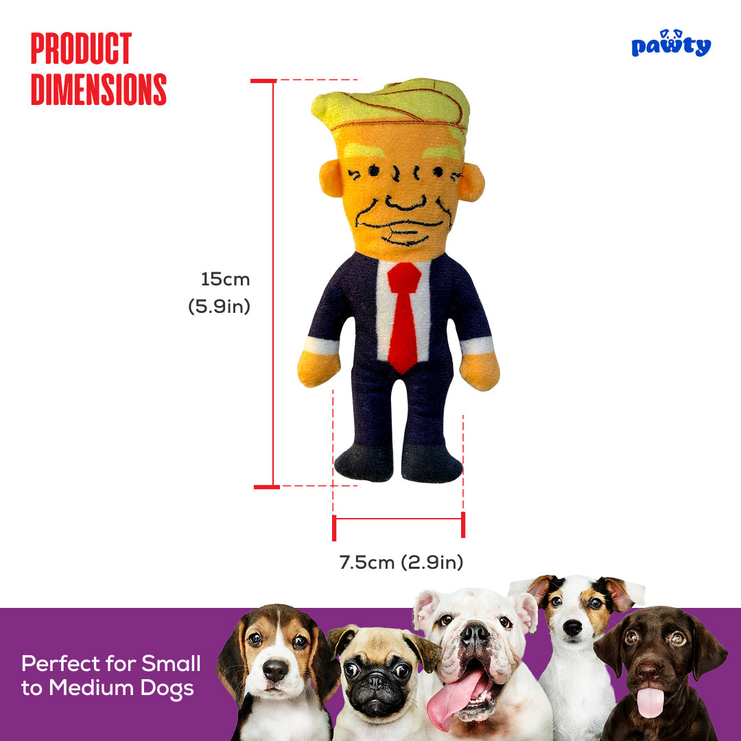 Pawty Mini Donald Plush Catnip Cat Toy