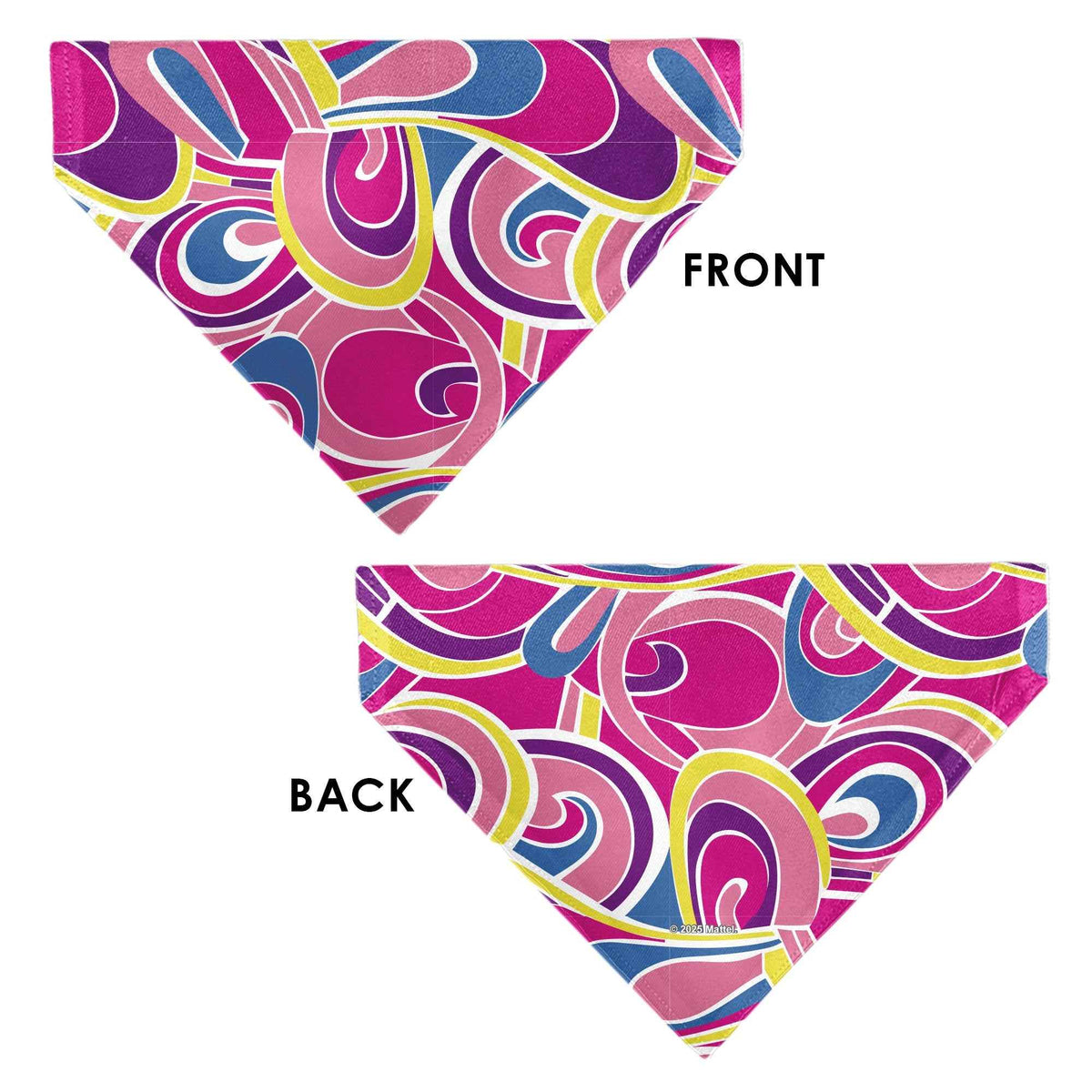 Pet Bandana - Barbie Swirl Pinks/Multi Color