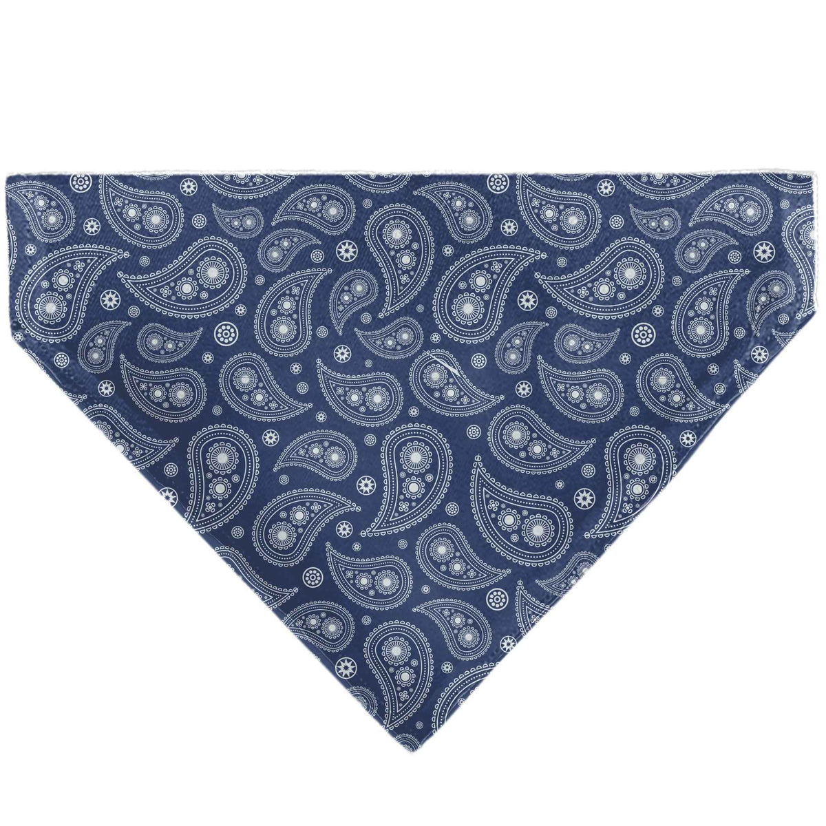 Pet Bandana - CHEVROLET 1940 Bowtie Text Logo Paisley Blue/White