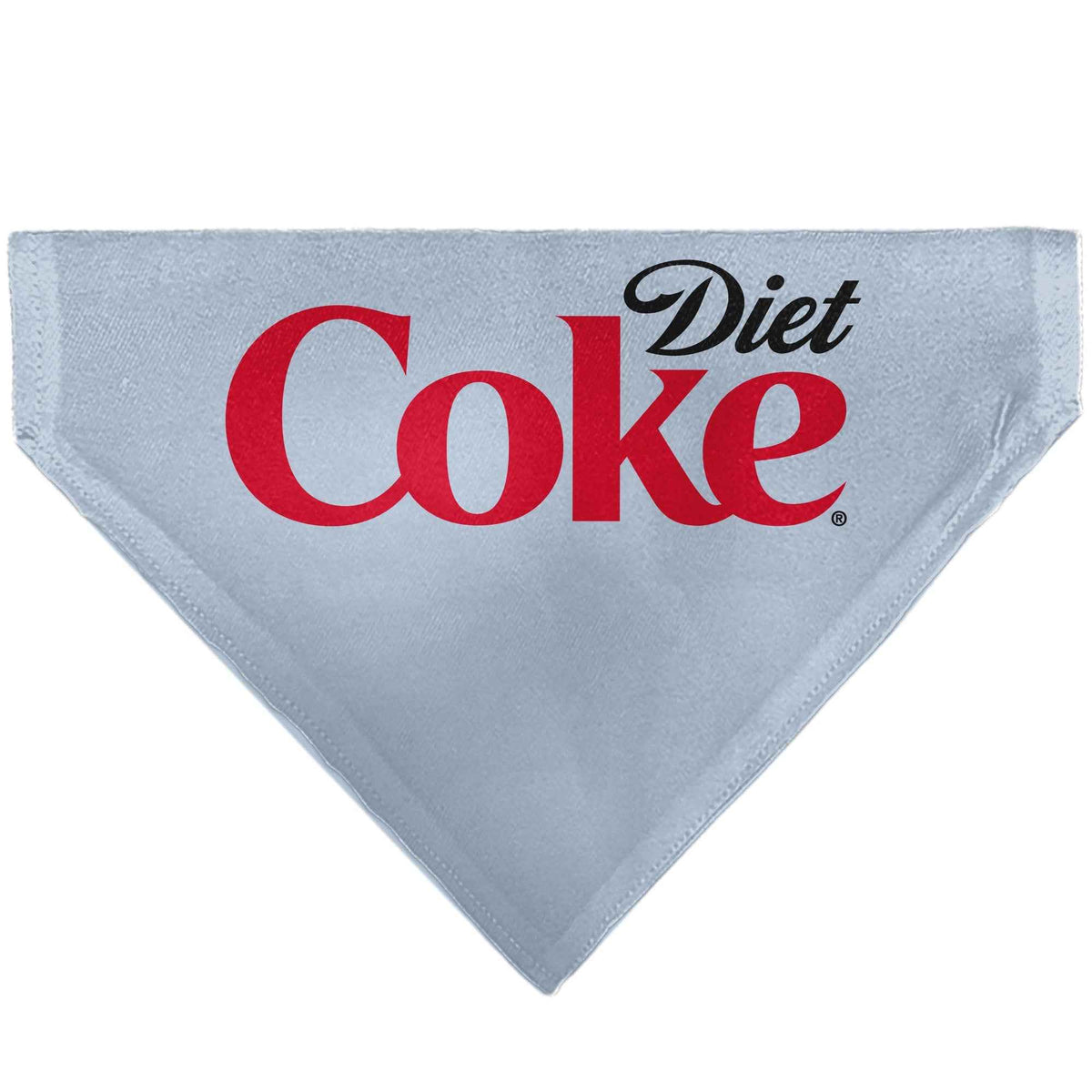 Pet Bandana - DIET COKE Logo Gray/Black/Red