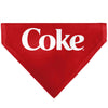 Pet Bandana - Coca-Cola COKE Logo Centered Red/White