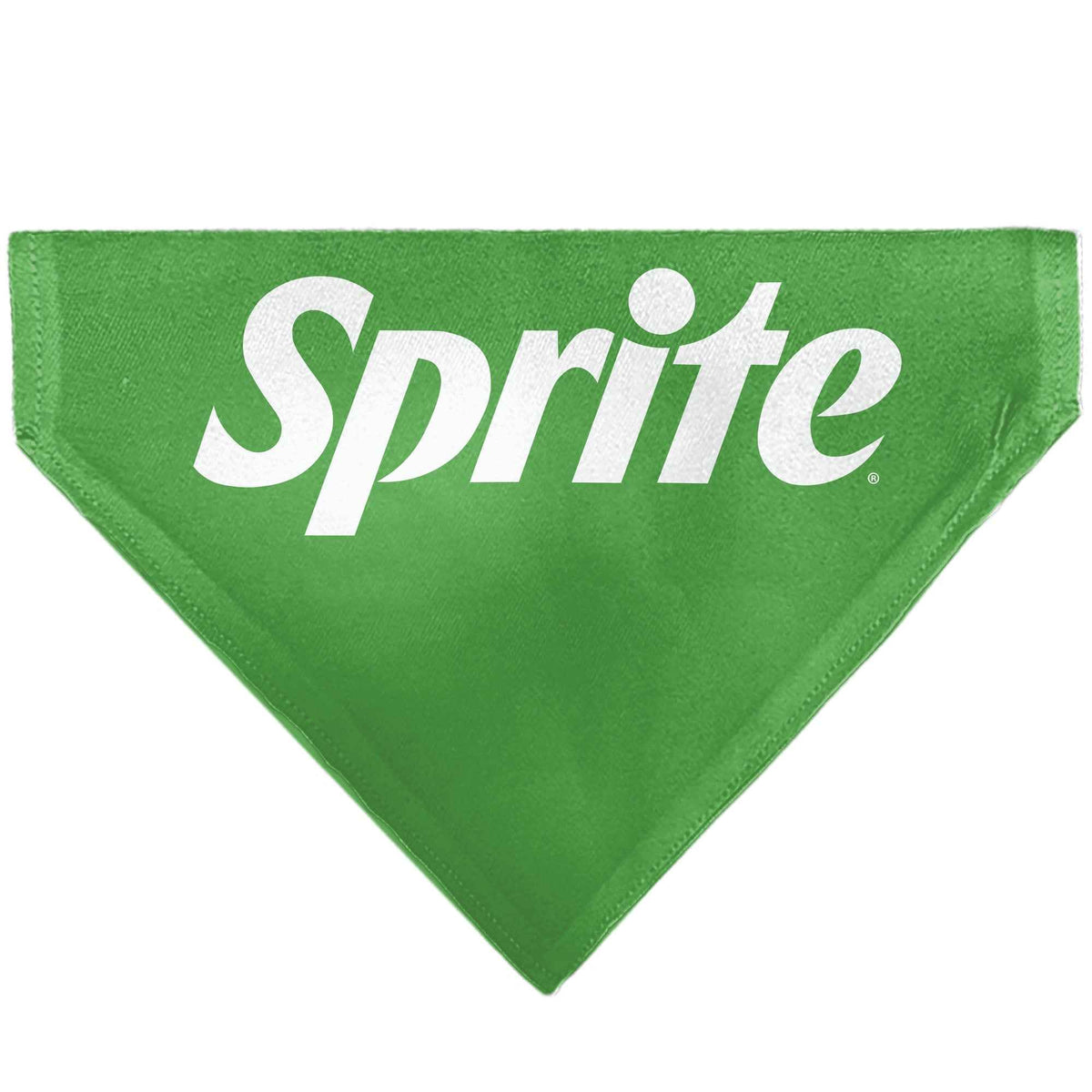Pet Bandana - SPRITE Text Logo Green/White