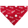 Pet Bandana - COCA-COLA Coke Quotes Scattered Red/White