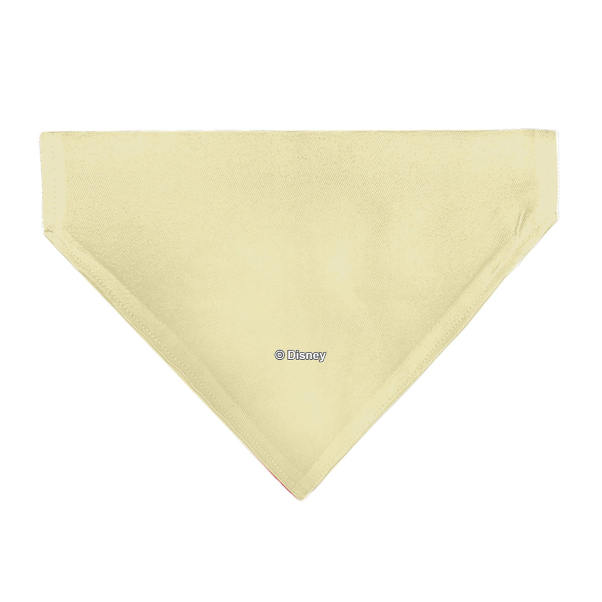 Pet Bandana - Rapunzel NEVER STOP EXPLORING Castle Pose Beige/Red/White 