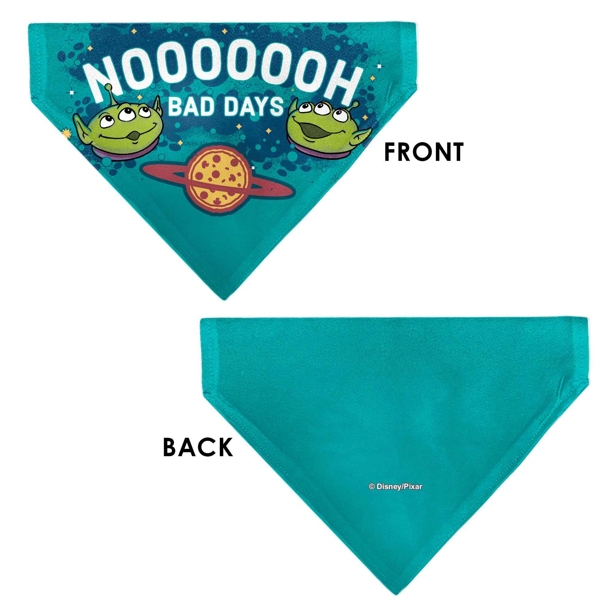 Buckle-Down Toy Story Aliens Noh Bad Days Pizza Planet Pose Blues Over-the-Collar Dog Bandana