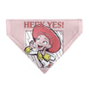 Pet Bandana - Toy Story Jessie HECK YES! Pose Pinks
