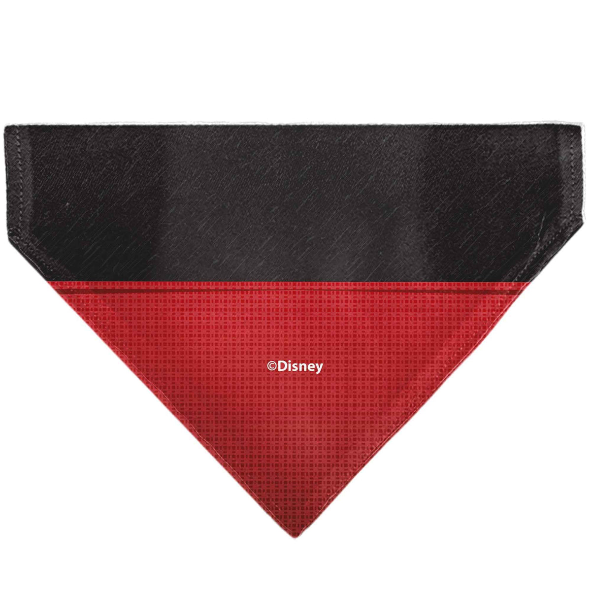 Pet Bandana - Mickey Mouse Buttons Black/Red