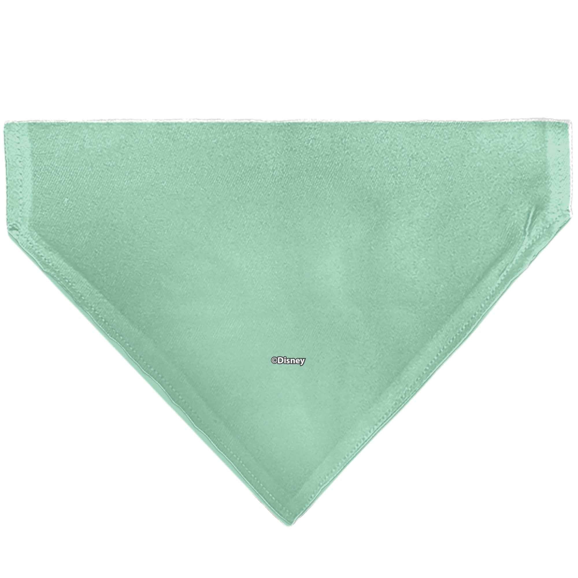Buckle-Down Scrump Text and Pose Light Blue Over-the-Collar Dog Bandana