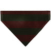 Pet Bandana - A Nightmare on Elm Street Freddy Melted Black/White/Red
