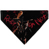 Pet Bandana - A Nightmare on Elm Street Freddy READY OR NOT HERE I COME Pose Black/Red