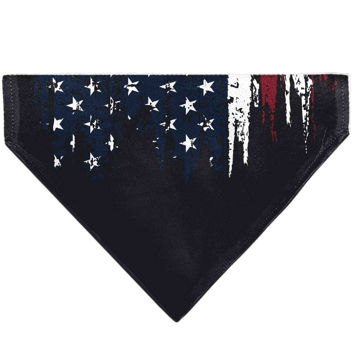 Pet Bandana - Ford BRONCO Americana Stars and Stripes Weathered Red/White/Blue