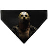 Pet Bandana - FRIDAY THE 13TH Jason Pose and Title Logo Black/Red