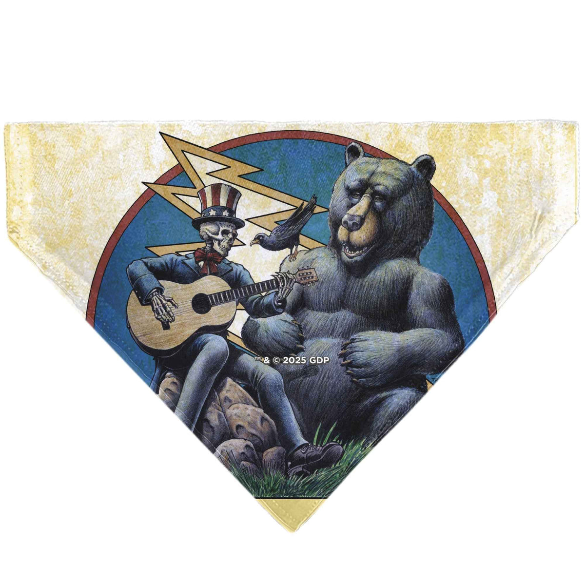 Pet Bandana - Grateful Dead Daves Picks Volume Five Truman UCLA Cover Art