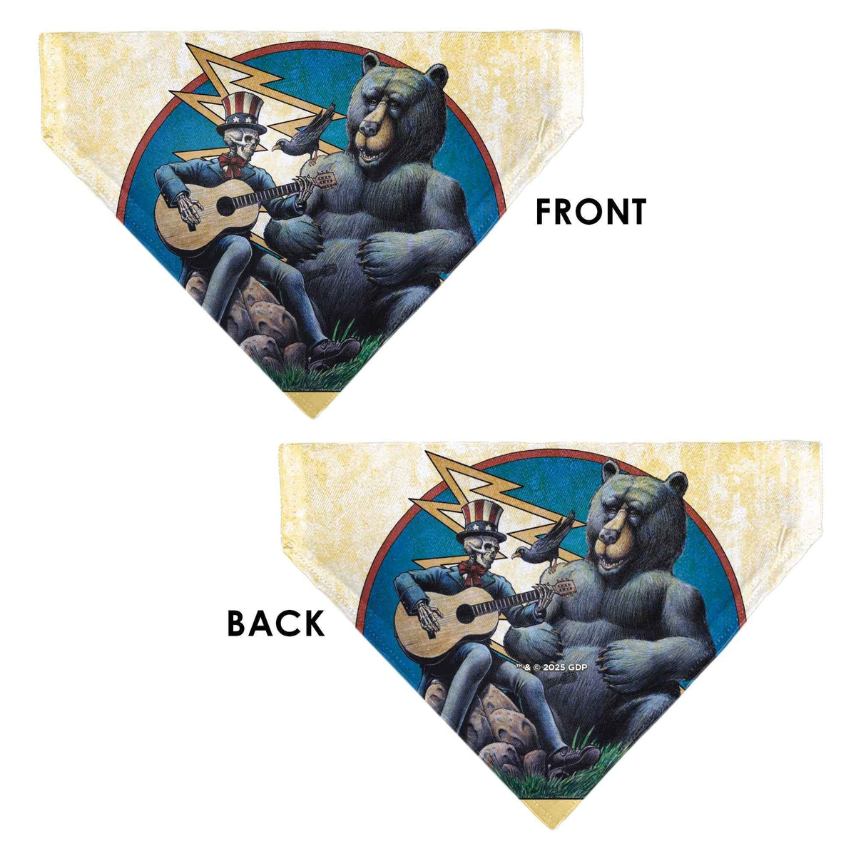 Pet Bandana - Grateful Dead Daves Picks Volume Five Truman UCLA Cover Art