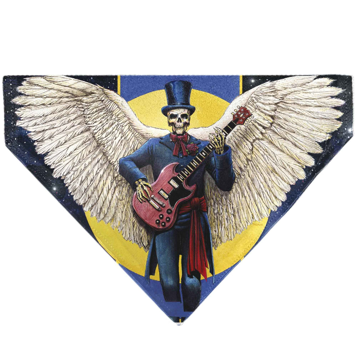 Pet Bandana - Grateful Dead Daves Picks Volume Six San Francisco and St. Louis Skeleton Cover Art