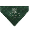 Pet Bandana - HOGWARTS MALFOY Monogram Icons Greens/White