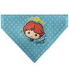 Pet Bandana - Chibi Harry Potter ENGORGIO CHARM Pose Polka Dot Blues
