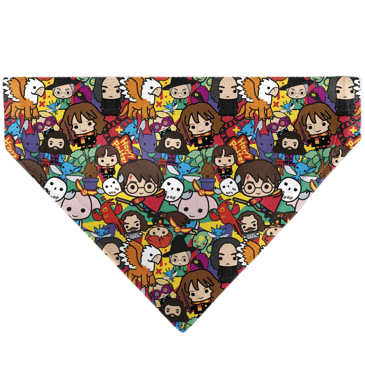 Pet Bandana - Harry Potter Chibi Charm Characters Stacked