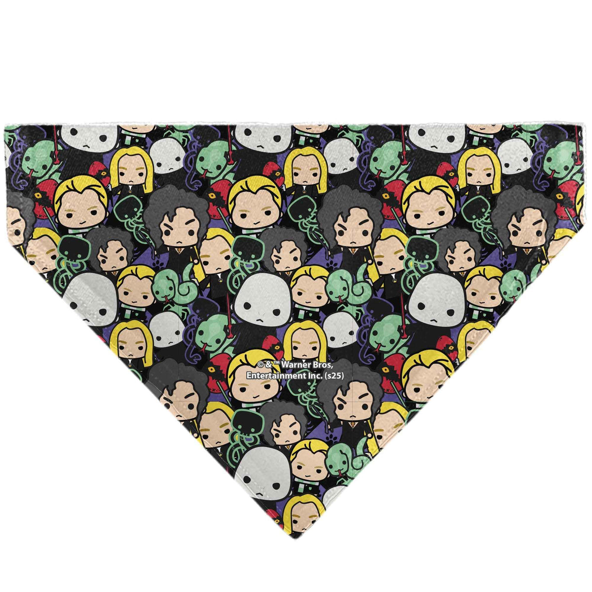 Pet Bandana - Harry Potter Chibi Charm Dark Arts Characters Stacked