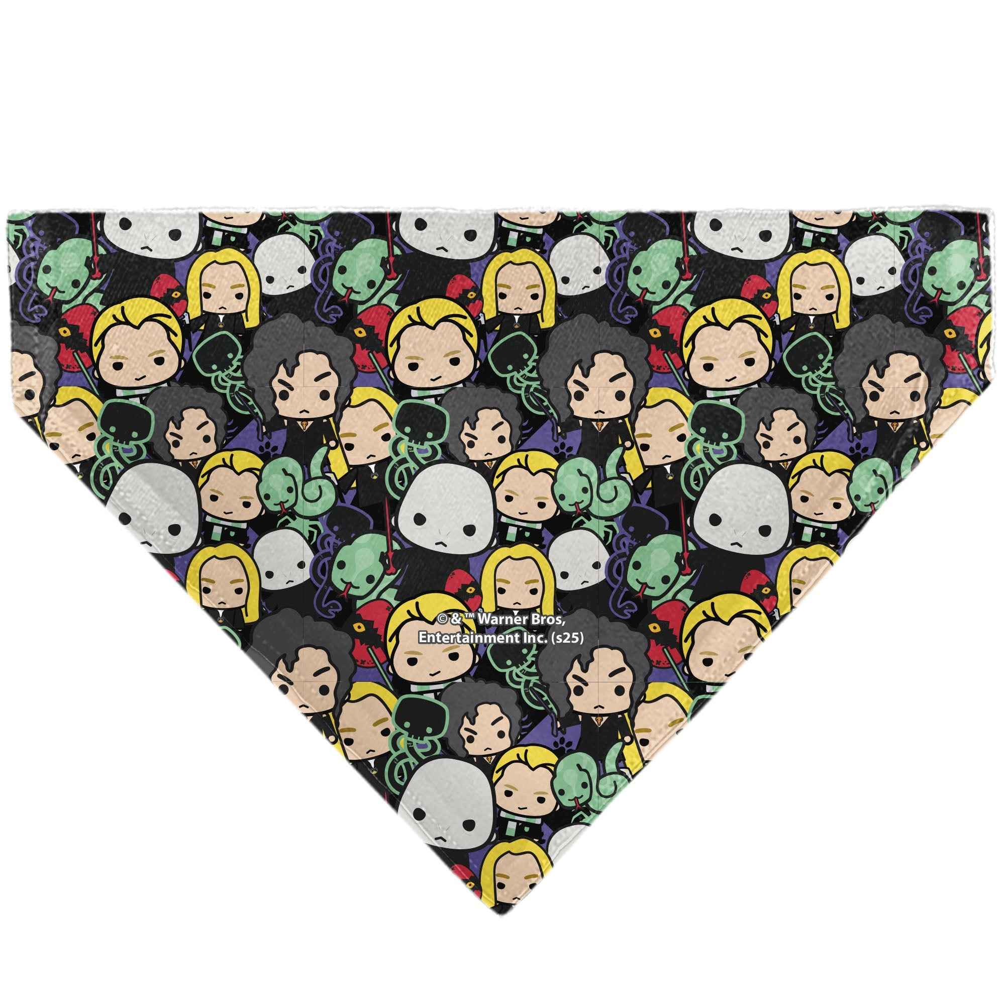 Pet Bandana - Harry Potter Chibi Charm Dark Arts Characters Stacked